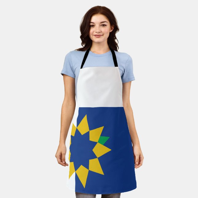 Flag of Topeka, Kansas Apron (Worn)