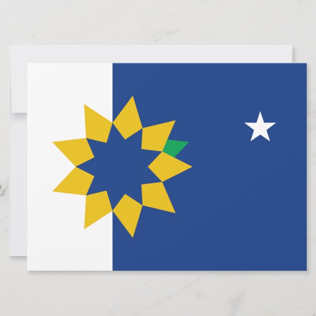 Flag of Topeka (Kansas) Card (Front)