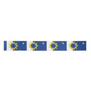 Flag of Topeka, Kansas Satin Ribbon