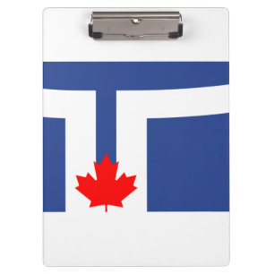 Flag of Toronto, Ontario Clipboard