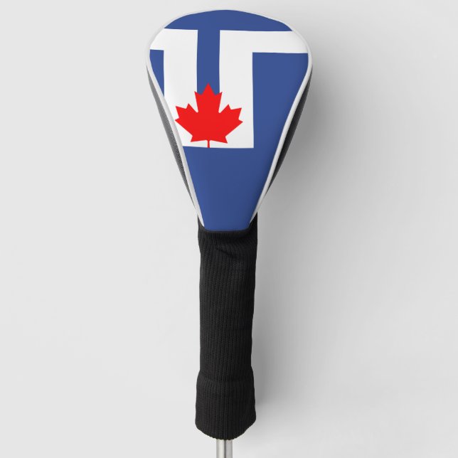 Flag of Toronto, Ontario Golf Head Cover (Front)