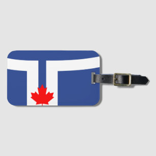 Flag of Toronto, Ontario Luggage Tag