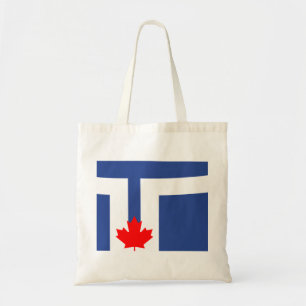 Flag of Toronto, Ontario Tote Bag