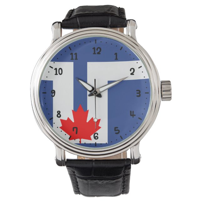 Flag of Toronto, Ontario Watch (Front)