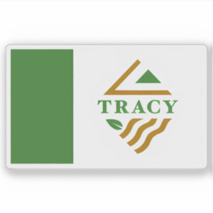 Flag of Tracy, California, USA