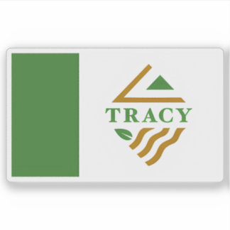 Flag of Tracy, California, USA