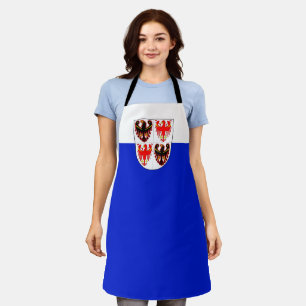 Flag of Trentino-Alto Adige (Italy) Apron