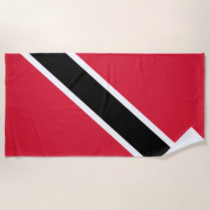 Flag of Trinidad and Tobago Beach Towel