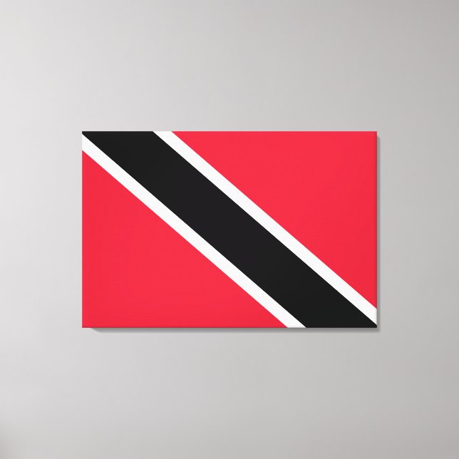 Flag of Trinidad and Tobago Canvas Print (Front)
