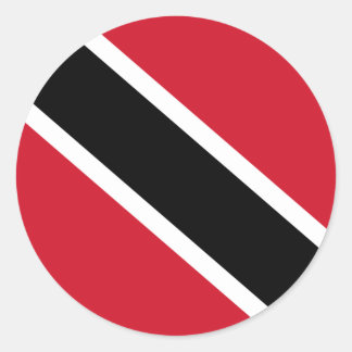 Flag of Trinidad and Tobago Classic Round Sticker