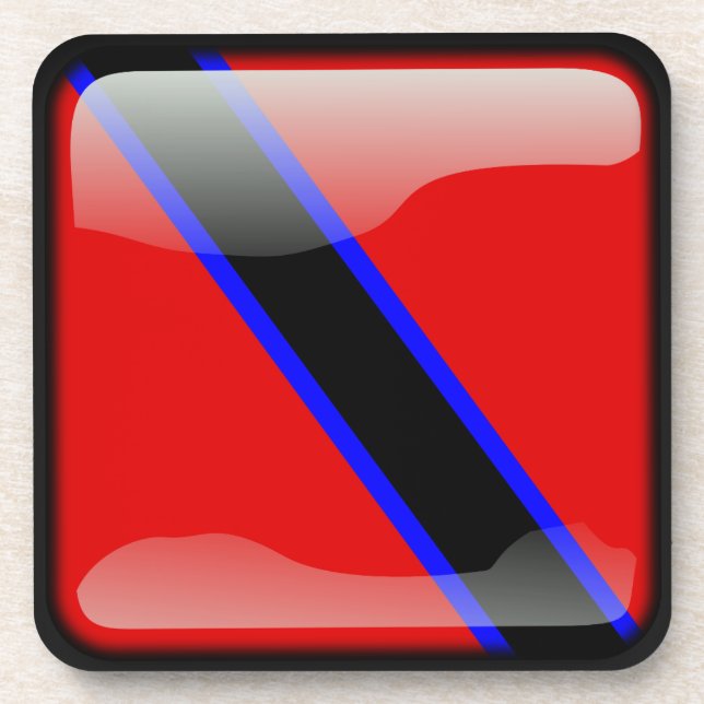 Flag of Trinidad and Tobago Coaster (Front)