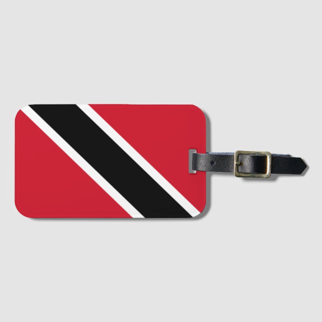 Flag of Trinidad and Tobago Luggage Tag (Front Horizontal)