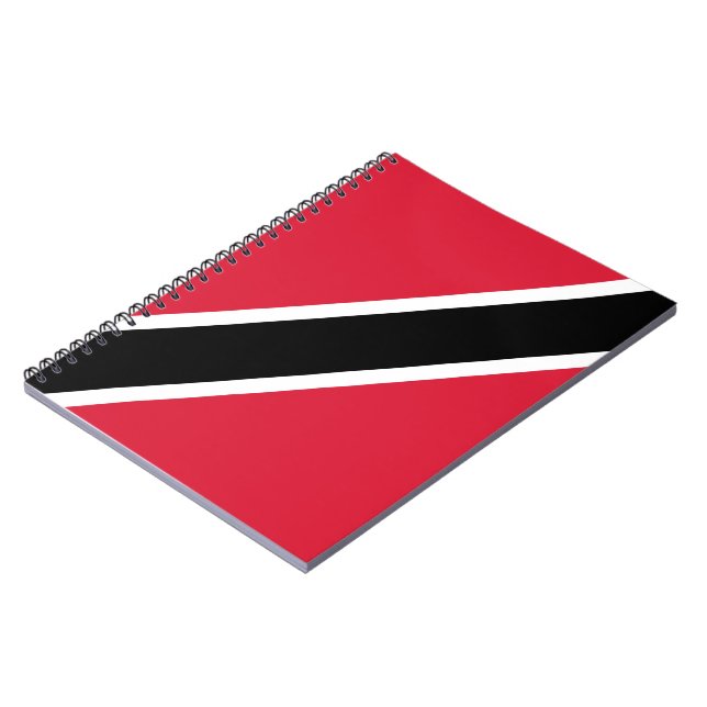 Flag of Trinidad and Tobago Notebook (Left Side)