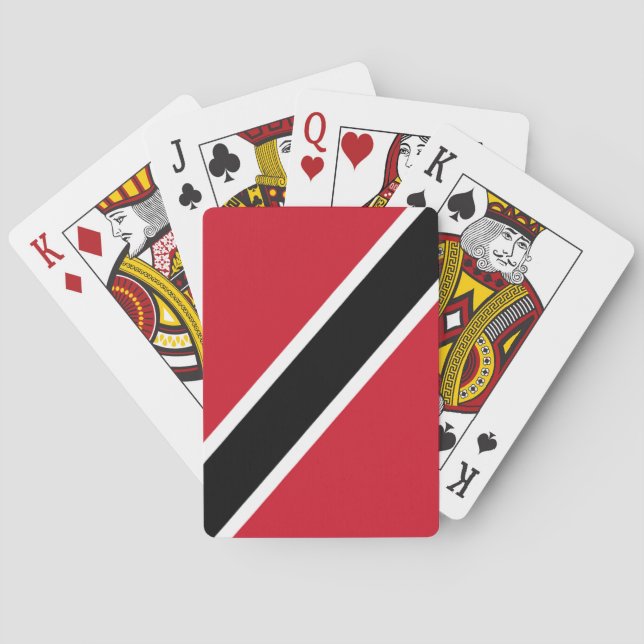 Flag of Trinidad and Tobago Playing Cards (Back)