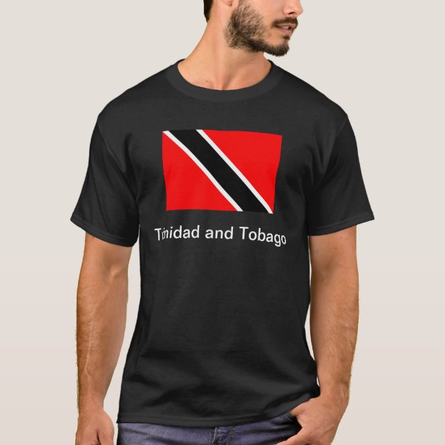 Flag of Trinidad and Tobago T-Shirt (Front)