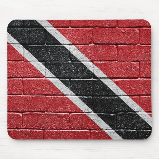Flag of Trinidad Tobago Mouse Mat (Front)