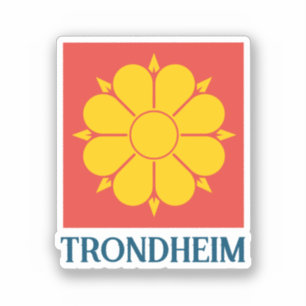 Flag of Trondheim, Norway