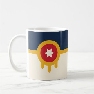 Flag of Tulsa city, Oklahoma State Coffee Mug