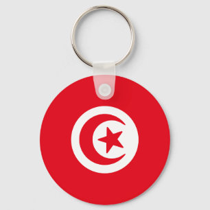Flag of Tunisia Key Ring