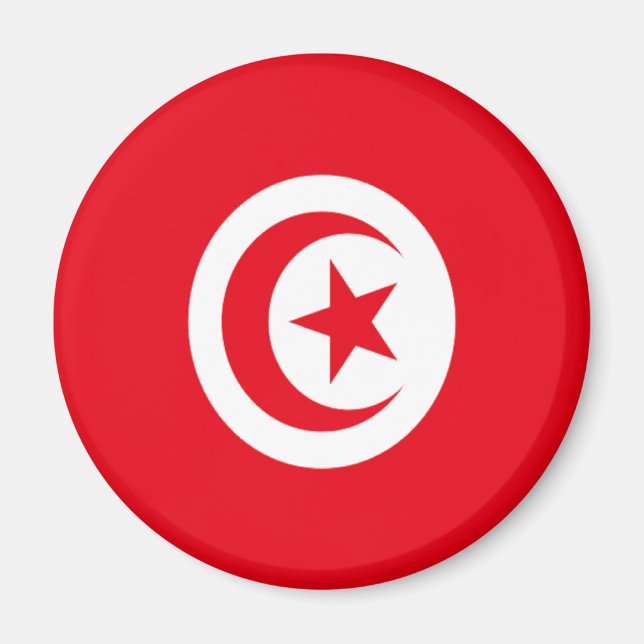 Flag of Tunisia Magnet (Front)
