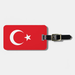 Flag of Turkey Easy ID Personal Luggage Tag