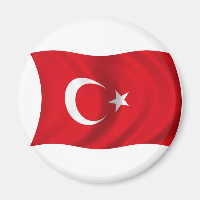 Flag of Turkey Magnet (Front)