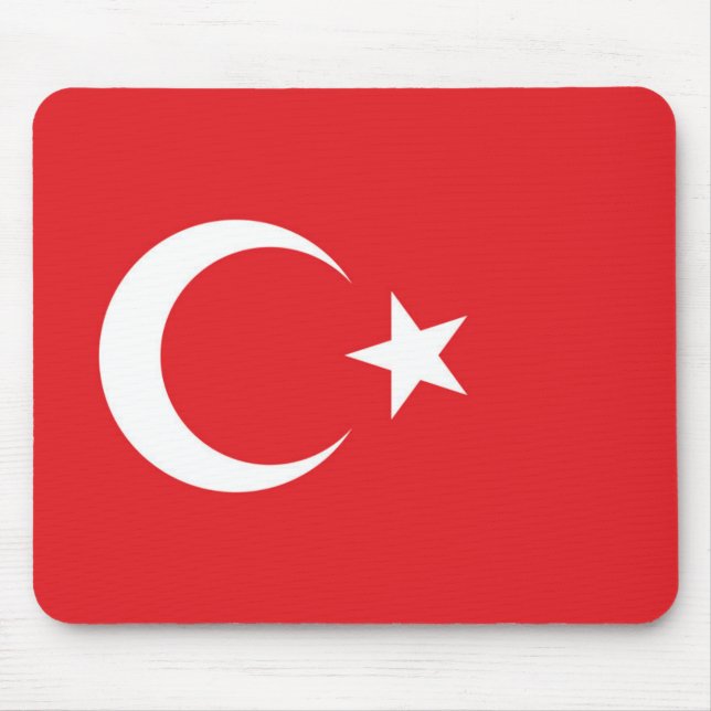 Flag of Turkey Mouse Mat (Front)