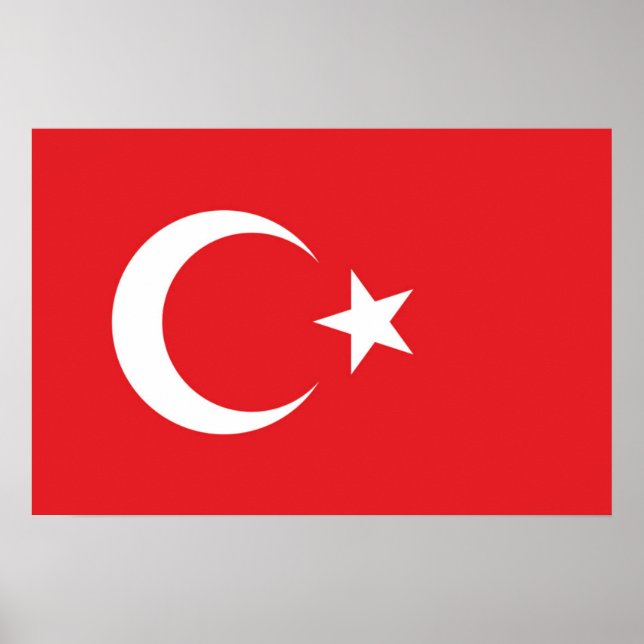 Flag of Turkey Poster (Front)