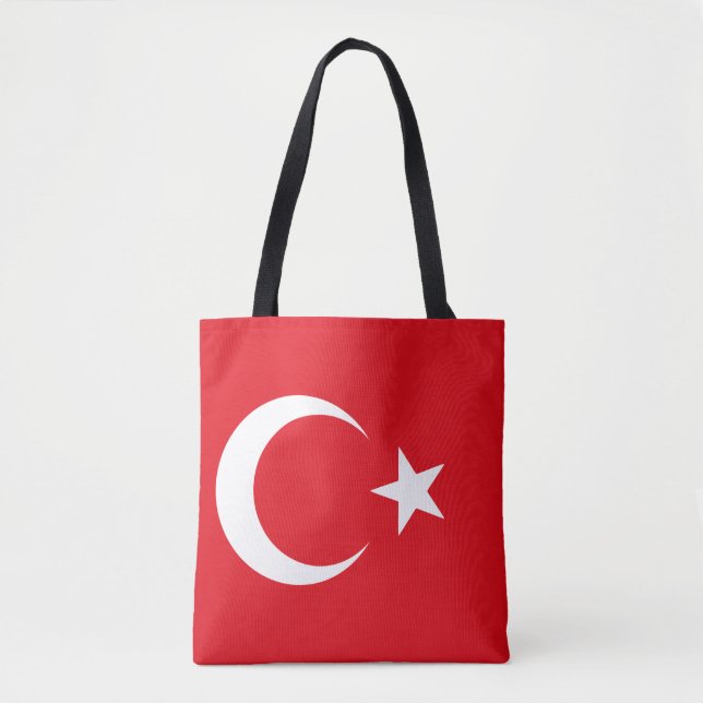 Flag of Turkey Tote Bag (Front)