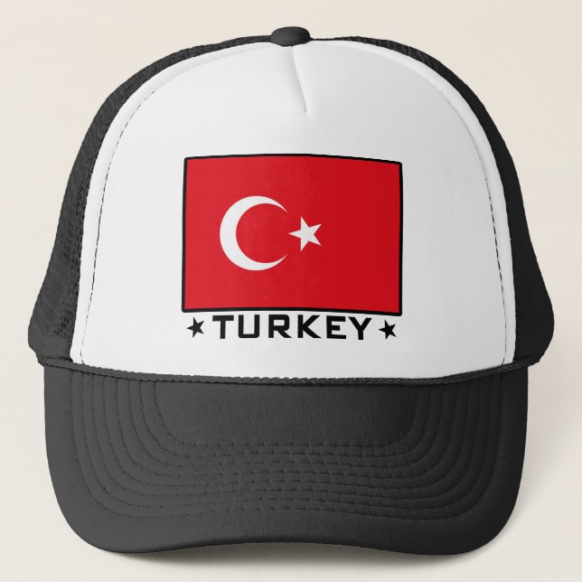 Flag of Turkey Trucker Hat (Front)
