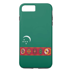Flag of Turkmenistan iPhone 8 Plus/7 Plus Case