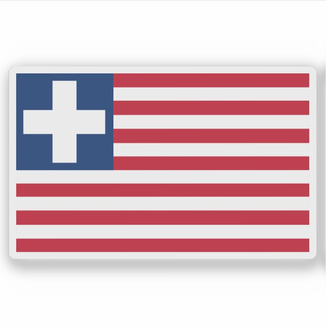 Flag of U.S. Colony of Liberia (1827–1847) (Front)