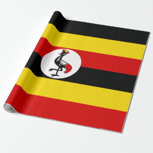 Flag of Uganda Wrapping Paper