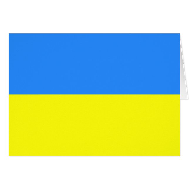 Flag of Ukraine (Front Horizontal)