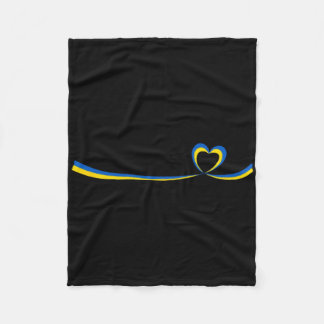 Flag Of Ukraine2 Fleece Blanket