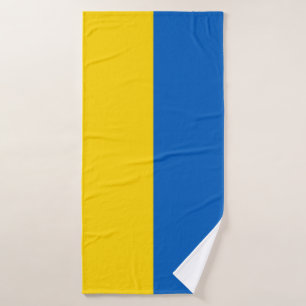 Flag of Ukraine Bath Towel