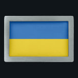 Flag of Ukraine Belt Buckle<br><div class="desc">Flag of Ukraine - Ukrainian flag - державний прапор України</div>
