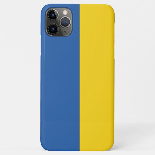 Flag of Ukraine Button Case-Mate iPhone Case (Back)