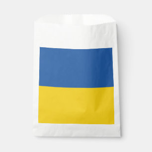 Flag of Ukraine Button Favour Bags