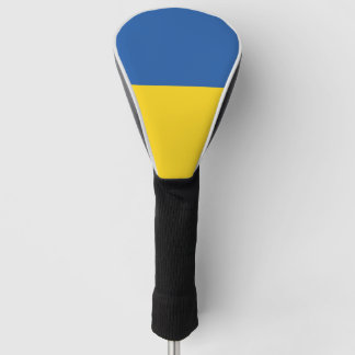 Flag of Ukraine Button Golf Head Cover