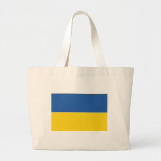 Flag of Ukraine Button Tote Bag