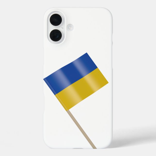 Flag of Ukraine Case-Mate iPhone Case (Back)