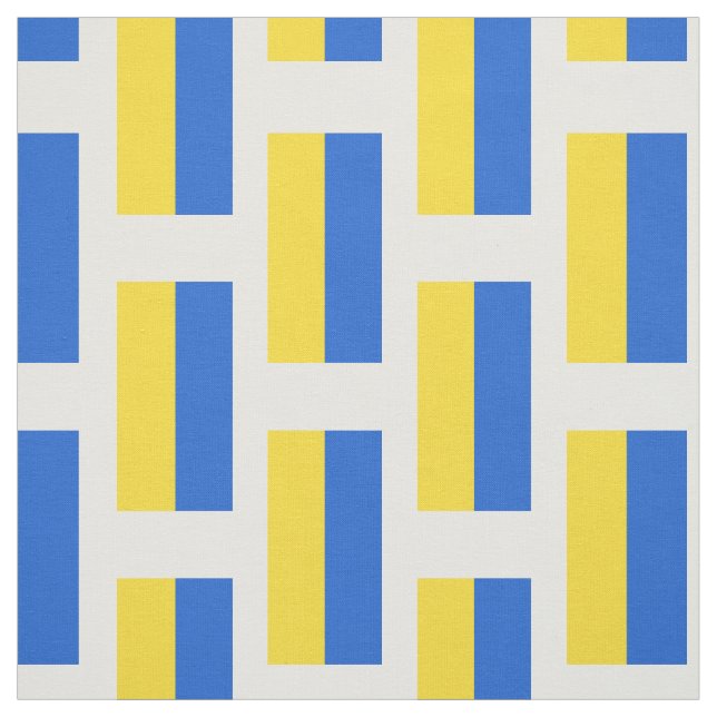 Flag of Ukraine Fabric (Swatch)