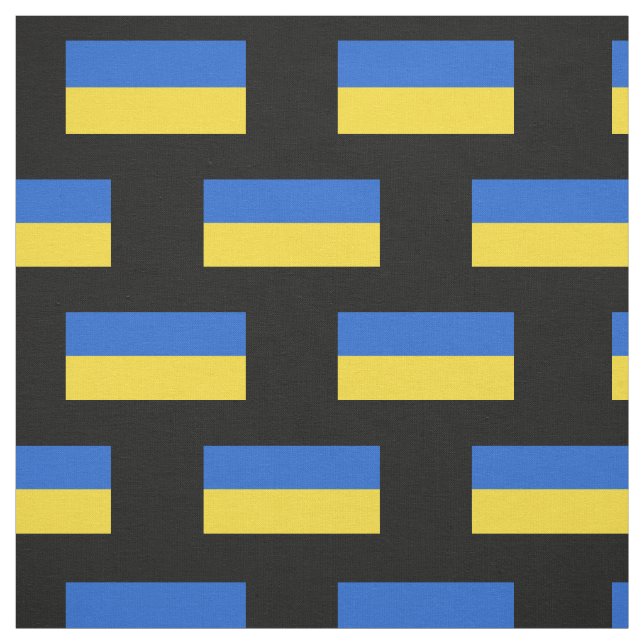 Flag of Ukraine Fabric (Swatch)