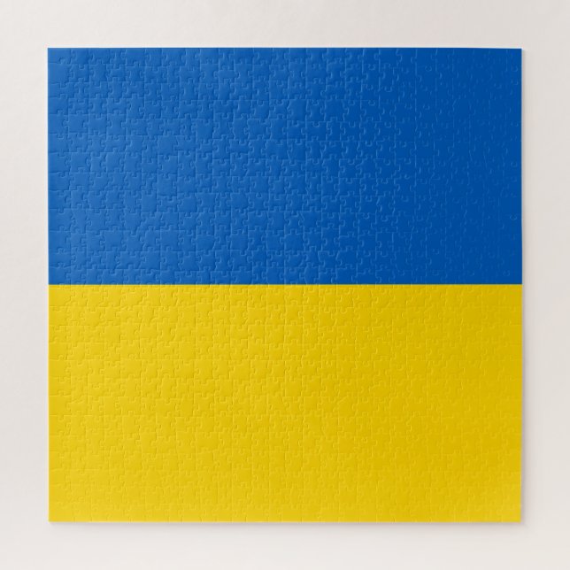 Flag of Ukraine Jigsaw Puzzle (Vertical)