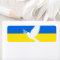 Flag of Ukraine Labels Dove of Peace - Freedom