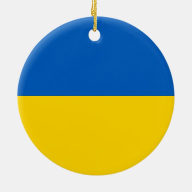 Flag of Ukraine Ornament (Back)