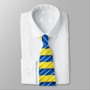 Flag of Ukraine - Peace - Freedom - Solidarity Tie