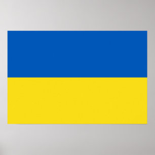 Flag of Ukraine Poster