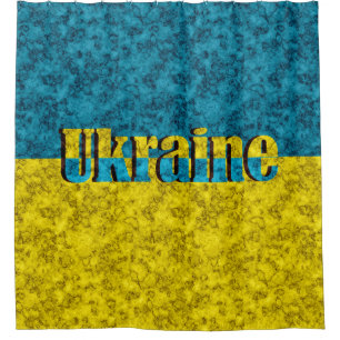 Flag of Ukraine Shower Curtain